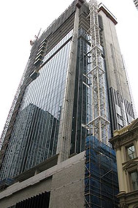 The Laing O’Rourke tower at 123 Albert Street, Brisbane.