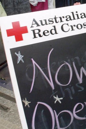 The Australian Red Cross is hoping to gain better visibility of in-store sales.