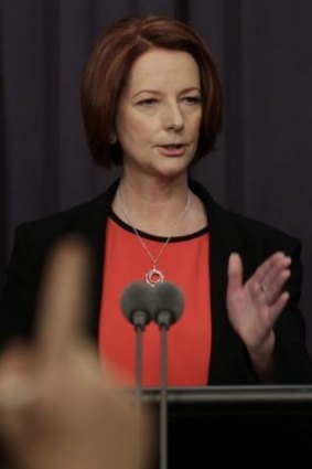 Former prime minister Julia Gillard.