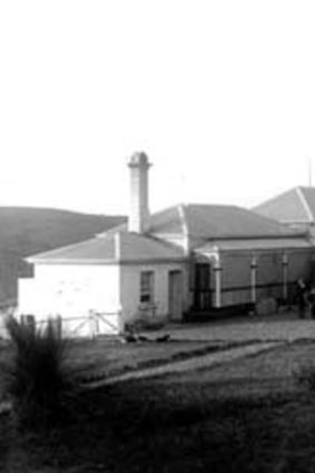 The mine manager's house in 1894.