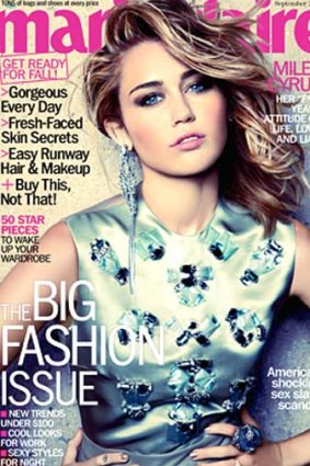 Cyrus told <i>Marie Claire</i>'s September issue: "Life is too short not to be with the person you want to be with."