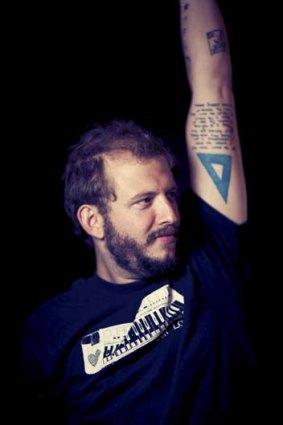 Justin Vernon and his band's self-titled album Bon Iver is due for release today.