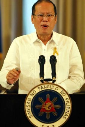 A "road map" to peace would lead to the establishment of an autonomous region for the Bangsamoro ... President Benigno Aquino.