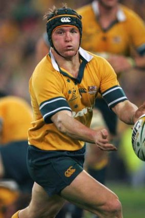 Former Wallabies five-eighth Elton Flatley who retired at 28 due to repeated serious concussions.