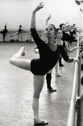 Marilyn Jones in 1971 as the Australian Dance Company's prima ballerina.