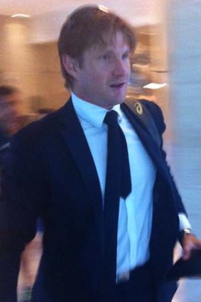 Heading home: Shane Watson.