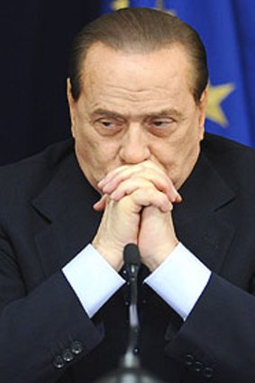 Boycott call: Silvio Berlusconi.