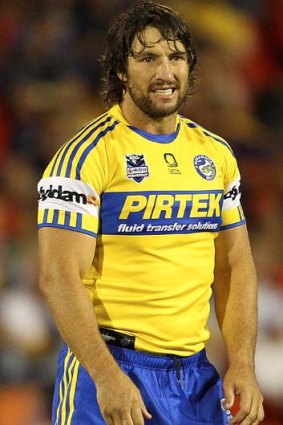Not what the captain ordered ... apart from the risk of the wooden spoon, Nathan Hindmarsh looks destined to finish his career with another unwanted tag &#x2013; as one of the least successful captain's in Parramatta's history.