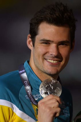 Gold medallist: Christian Sprenger.