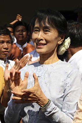 Aung San Suu Kyi &#8230; candidate.