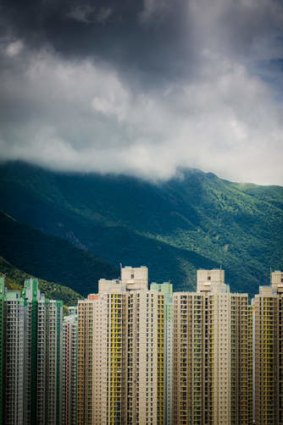 Open spaces: Hong Kong cityscape.