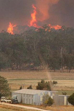 Fires still a threat to Melbourne towns.
