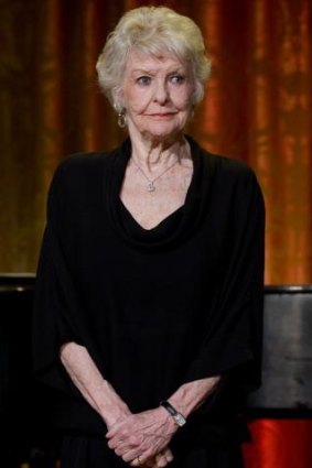 Elaine Stritch on stage at a White House Music Series event in 2010. 