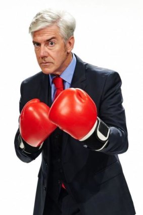 Boxing mad: Shaun Micallef's Mad as Hell is a delight.