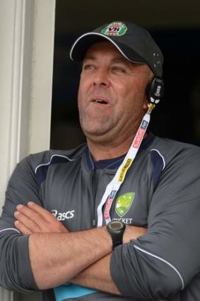 In charge: Australian cricket coach Darren Lehmann.