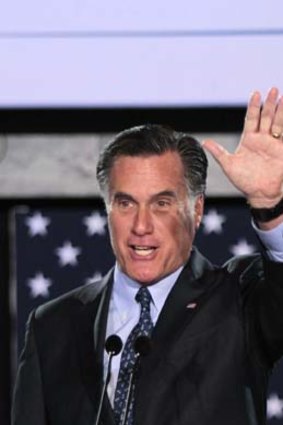 Republican candidate Mitt Romney.