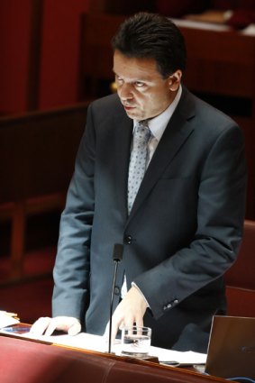 Senator Nick Xenophon won't support the stimulus package in its current form.