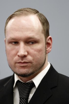 Planned to use an iPhone to film execution ... Anders Behring Breivik in court last night.