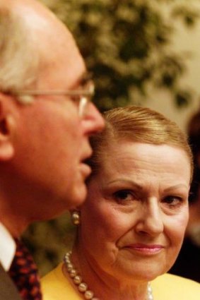Bishop, pictured with former prime minister John Howard, was loyal member of his government.