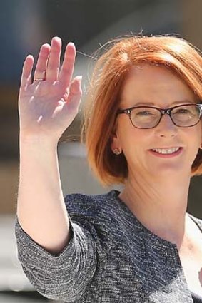 "I believe in putting Australian jobs first": Julia Gillard.