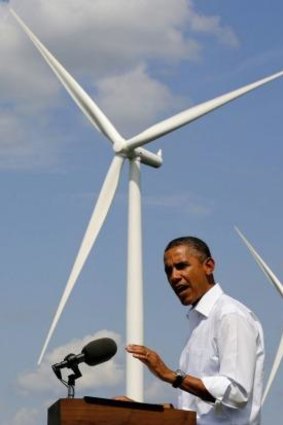 Obama's climate change policy means more renewables, less coal.
