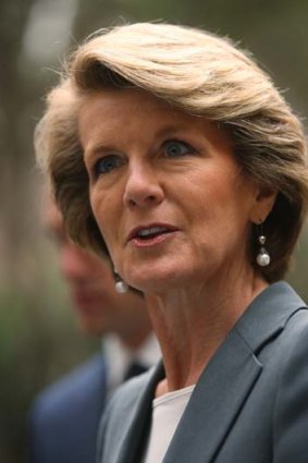 "The Coalition is concerned about unacceptable levels of waste" ... Julie Bishop.