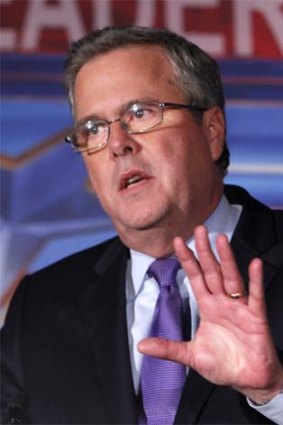 Jeb Bush ... wants an end to bitter division.