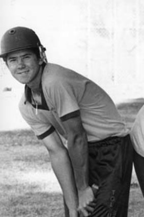 Ricky Ponting, aged 16, in 1991.