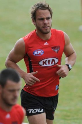 Essendon's Sam Lonergan is still a chance to be picked up by another club, but it's very precarious.
