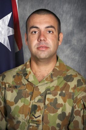 Lance Corporal Luke Gavin.