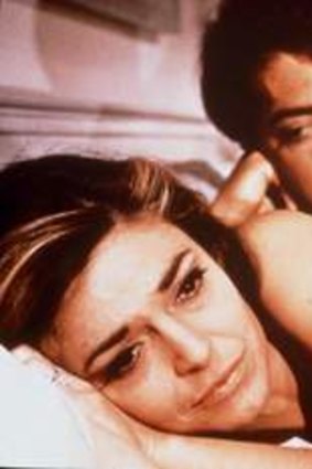 Anne Bancroft and Dustin Hoffman in the 1967 film.