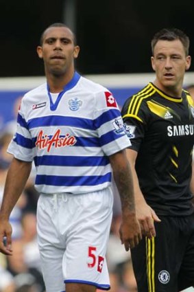 Anton Ferdinand and John Terry during an EPL clash earlier this month.