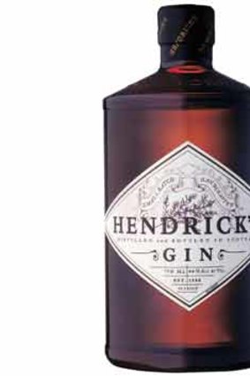 Distinctive: Hendrick's Gin.