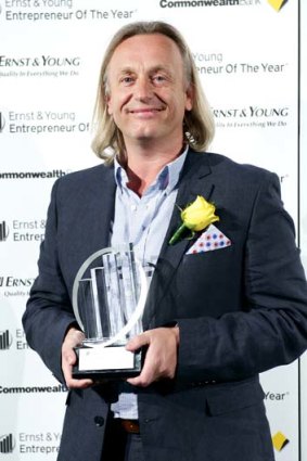 Jamie Jackson, winner of the technology category of the 2012 Ernst & Young Entrepreneur of the Year eastern region awards.