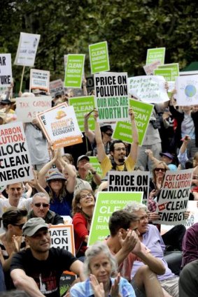 Pro-action groups are just as grassroots as those opposing the carbon tax.