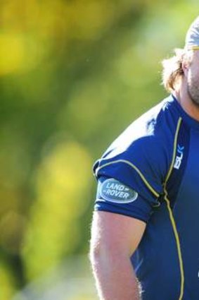 Dan Palmer... ruled out for Brumbies' clash against NSW Waratahs on Saturday night.