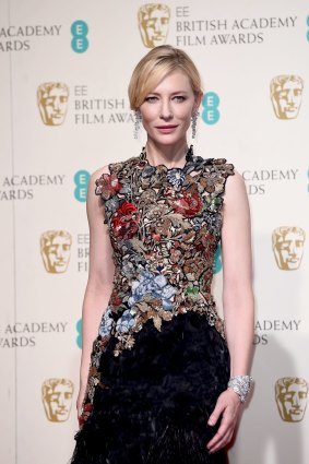 The bracelet Cate Blanchett wore to the BAFTA awards will be part of the Tiffany &amp; Co trunk show.