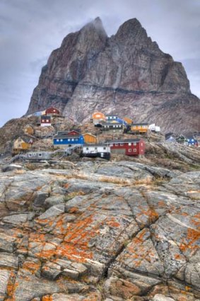 Tourist magnet: The Uummannaq mountain is a landmark of Greenland.