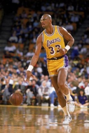 Kareem Abdul-Jabbar formed the deadliest guard-centre combination in NBA history with Magic Johnson during the Showtime era.