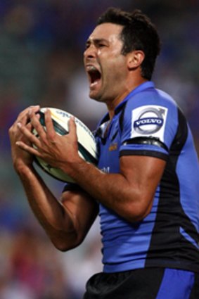 Cameron Shepherd in action for the Western Force.