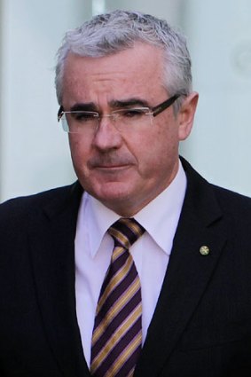 Independent MP Andrew Wilkie: defamation action threatened.