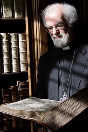 The Archbishop of Canterbury Rowan Williams.