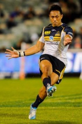 Christian Lealiifano is one of several leading Brumbies players off-contract at the end of this season.