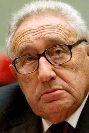 Henry Kissinger in 1999.