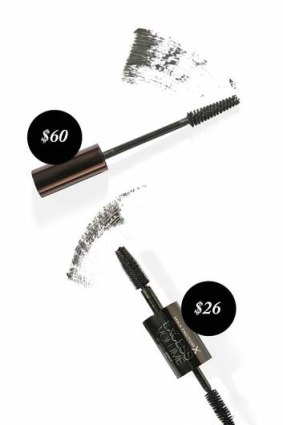 Luxe to less … Tom Ford Ultra Length Mascara, $60, 1800 061 326. Max Factor Excess Volume Extreme Impact Mascara, $26, maxfactor.com.au. Rimmel Scandaleyes Rockin’ Curves mascara, $17, 1800 812 663.