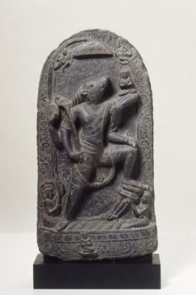 Varaha rescuing the earth goddess, Bhudevi, at the Art Gallery of NSW.