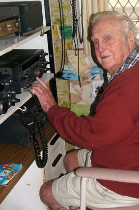 Norm Phillips used the radio skills he learned in the war to make friends of former enemies.