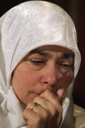 Omar Khadr's mother, Maha Khadr, listens to accounts of the alleged abuse and torture of her son.