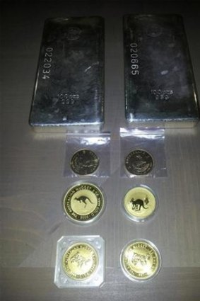 75kg of silver bullion was stolen during the New Year's Eve burglary. Photo: Supplied.