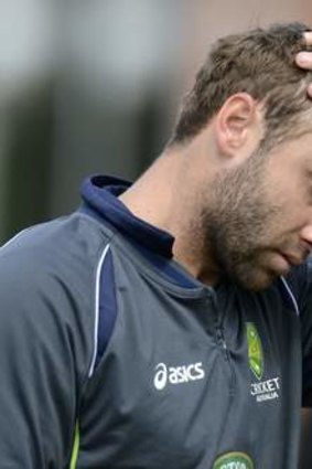 Displaced: Phillip Hughes has been dropped five times.